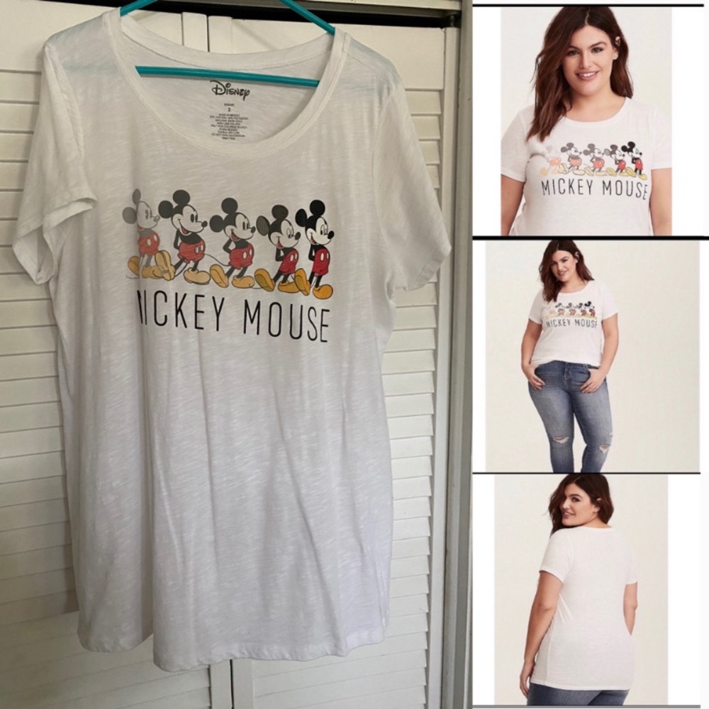 Torrid Mickey top size 2
